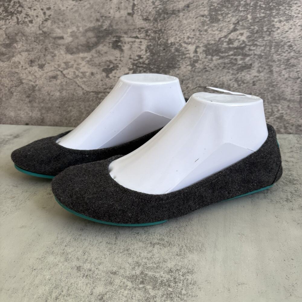 Tieks By Gavrieli Shoes Womens 7 Greystone Casual Slip On Ballet Flats Gray